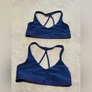 Under Armour Navy Sports Bra Size Small